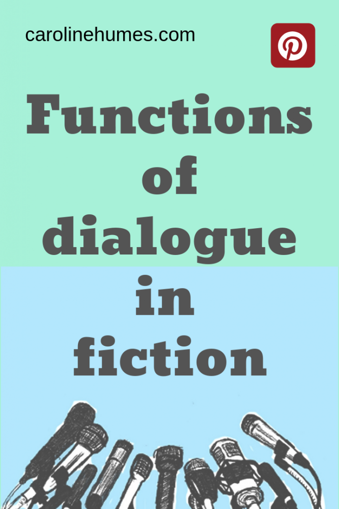 Functions of dialogue in fiction
