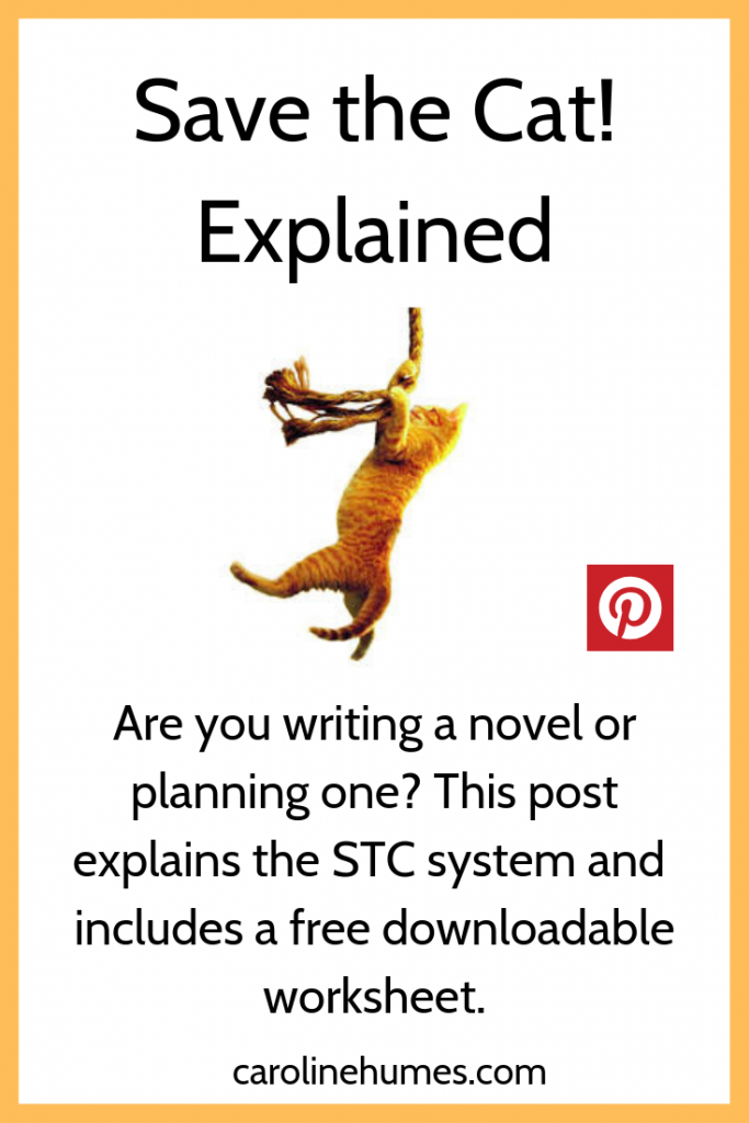 Save the Cat explained. With free downloadable worksheet.